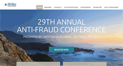 Desktop Screenshot of annualantifraudconference.com